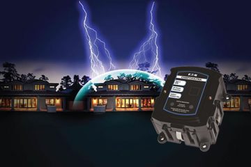 A lightning storm near a residence can deliver a high energy electrical surge that can enter a home and destroy appliances, televisions, stereo equipment, and other electrical products