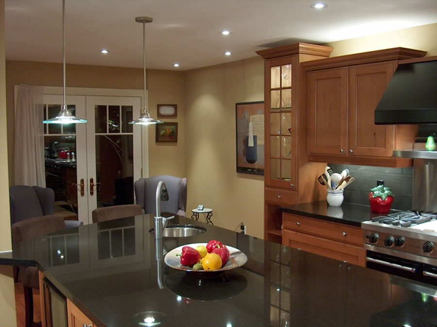 Kitchen lighting renovation